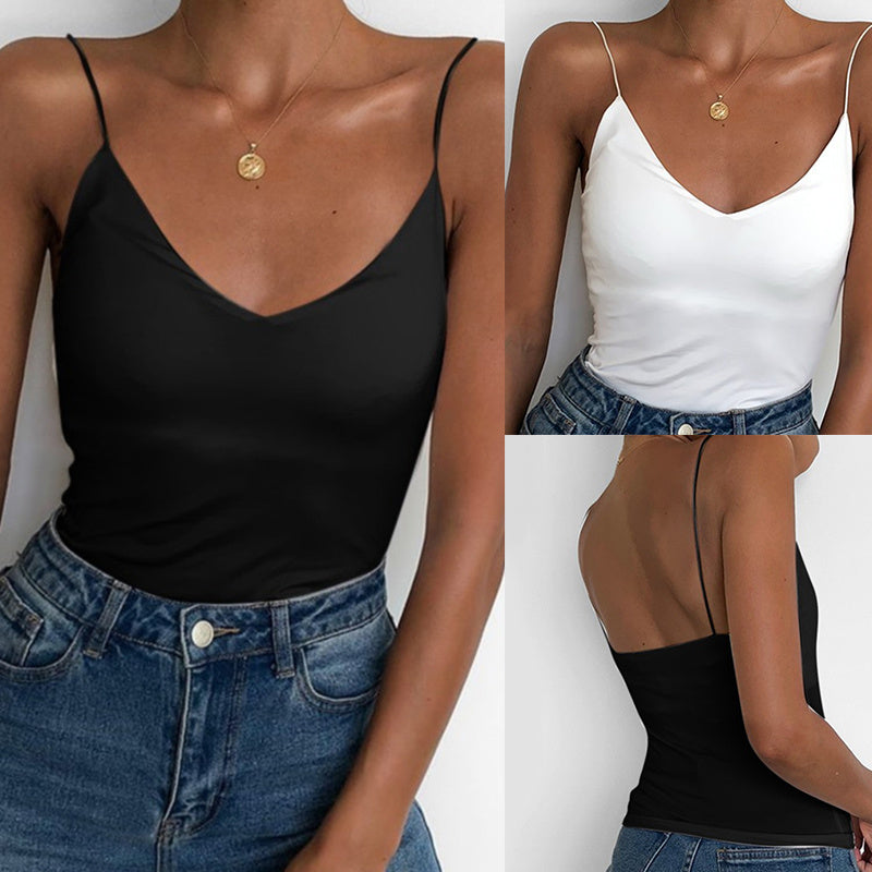 Satin Tank Tops