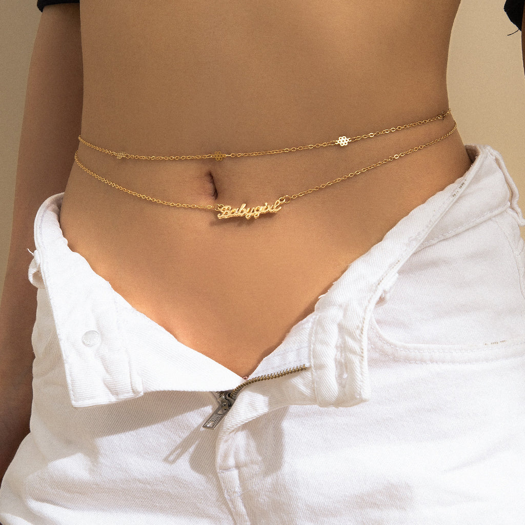 Metal Belly Pendant
