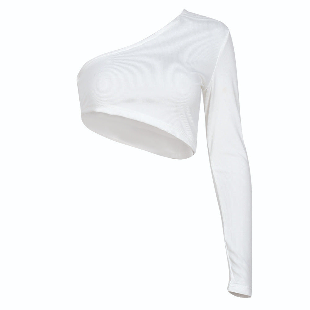 One Side Sleeve Top