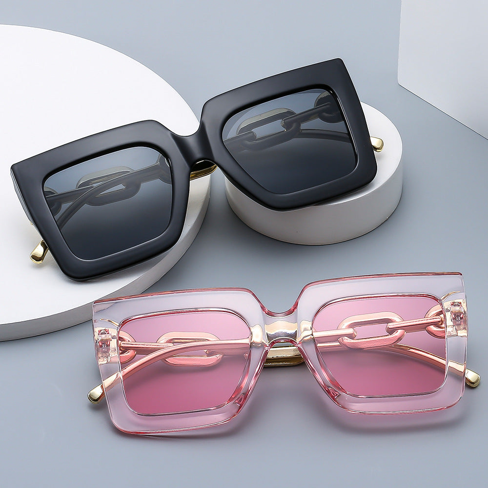 Square Chain Sunglasse