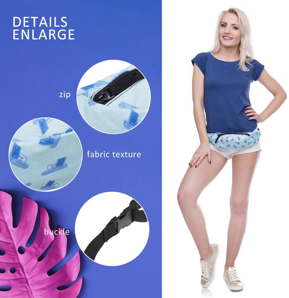 Waist Packs Zipper
