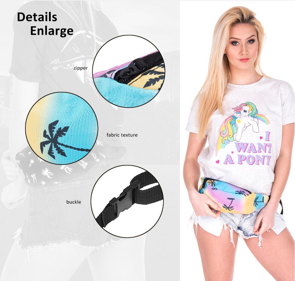 Waist Packs Zipper