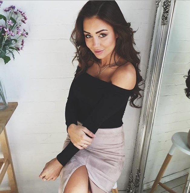 Off Shoulder Crop Top