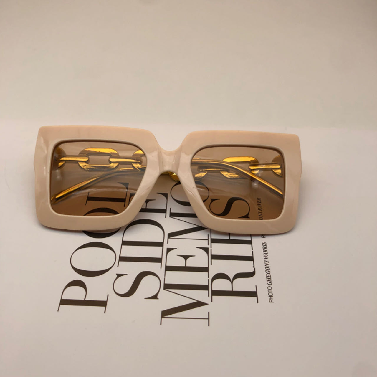 Square Chain Sunglasse