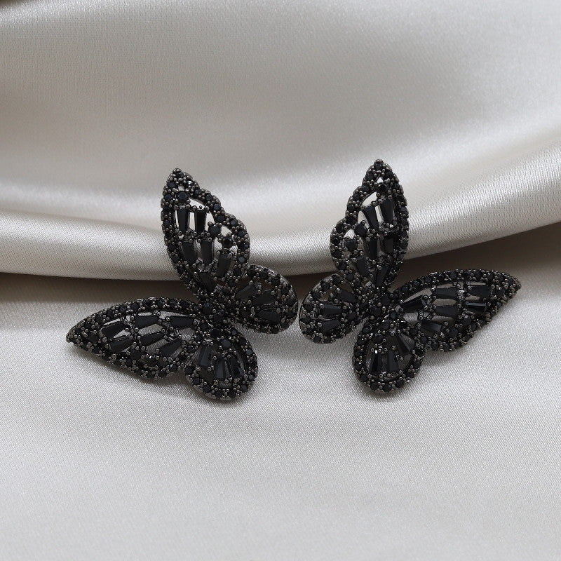 Butterfly Ring Earring Set