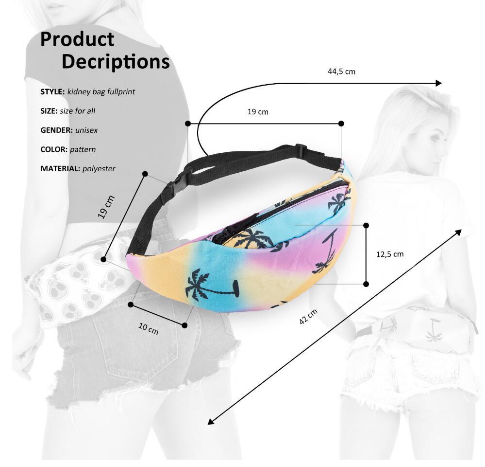 Waist Packs Zipper
