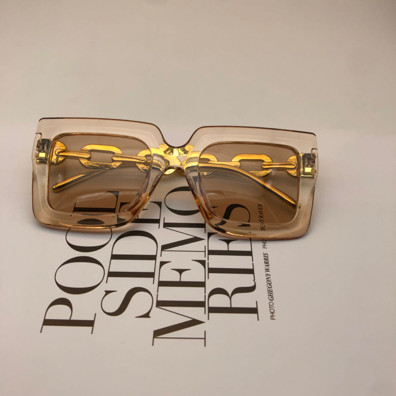 Square Chain Sunglasse
