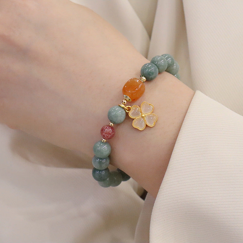 Jade Crystal Bracelet