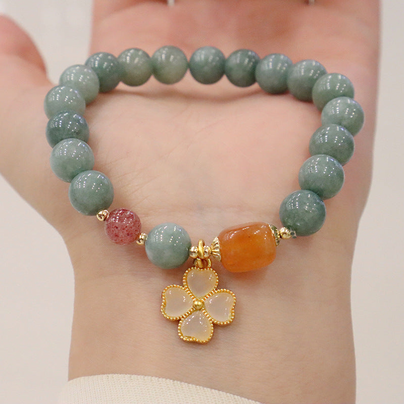Jade Crystal Bracelet