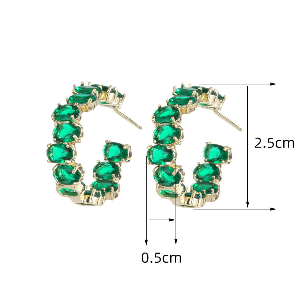 Zircon  Eardrop