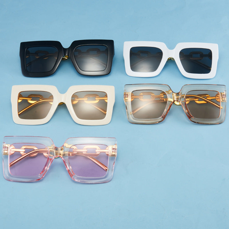 Square Chain Sunglasse