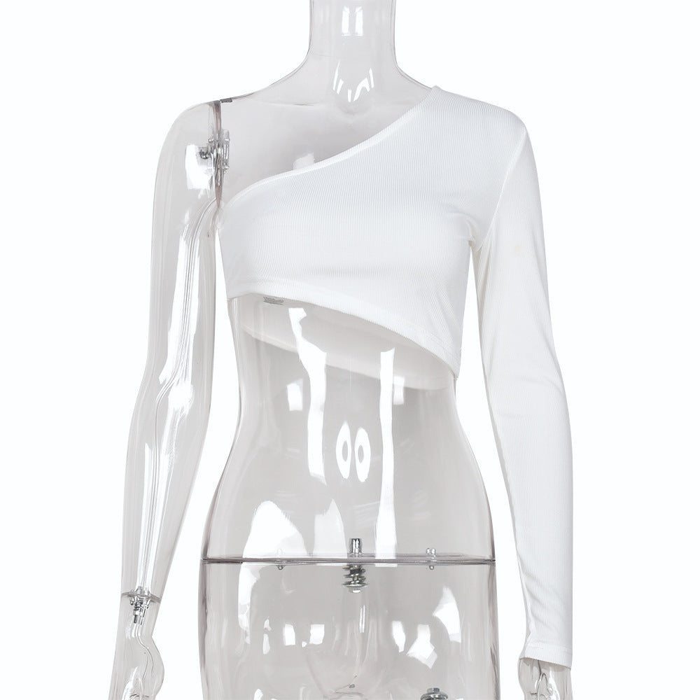 One Side Sleeve Top