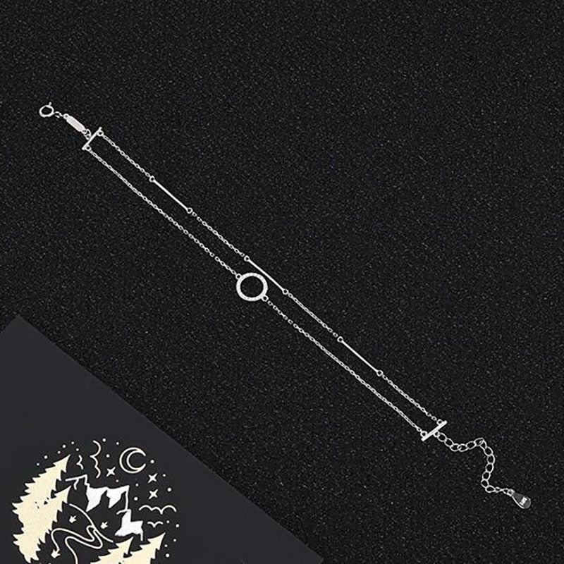 Geometric Double Bracelet